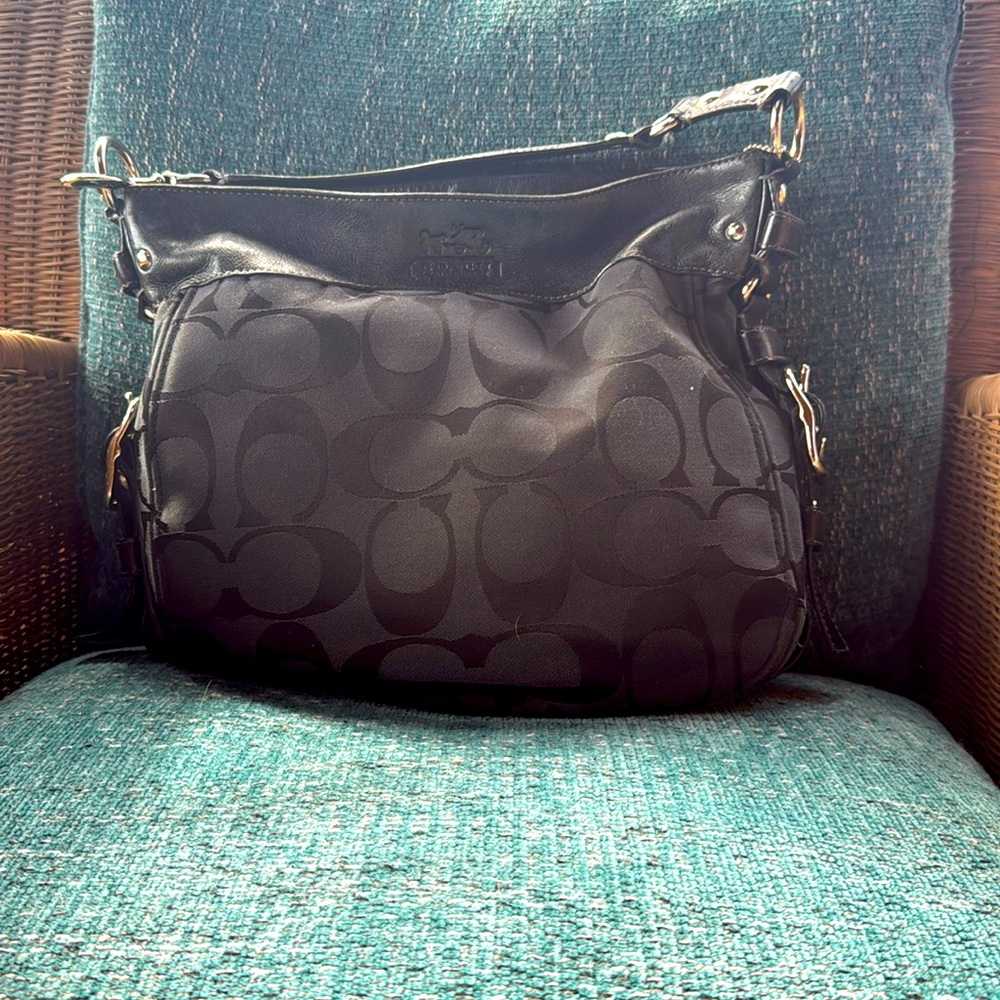 Coach black bag